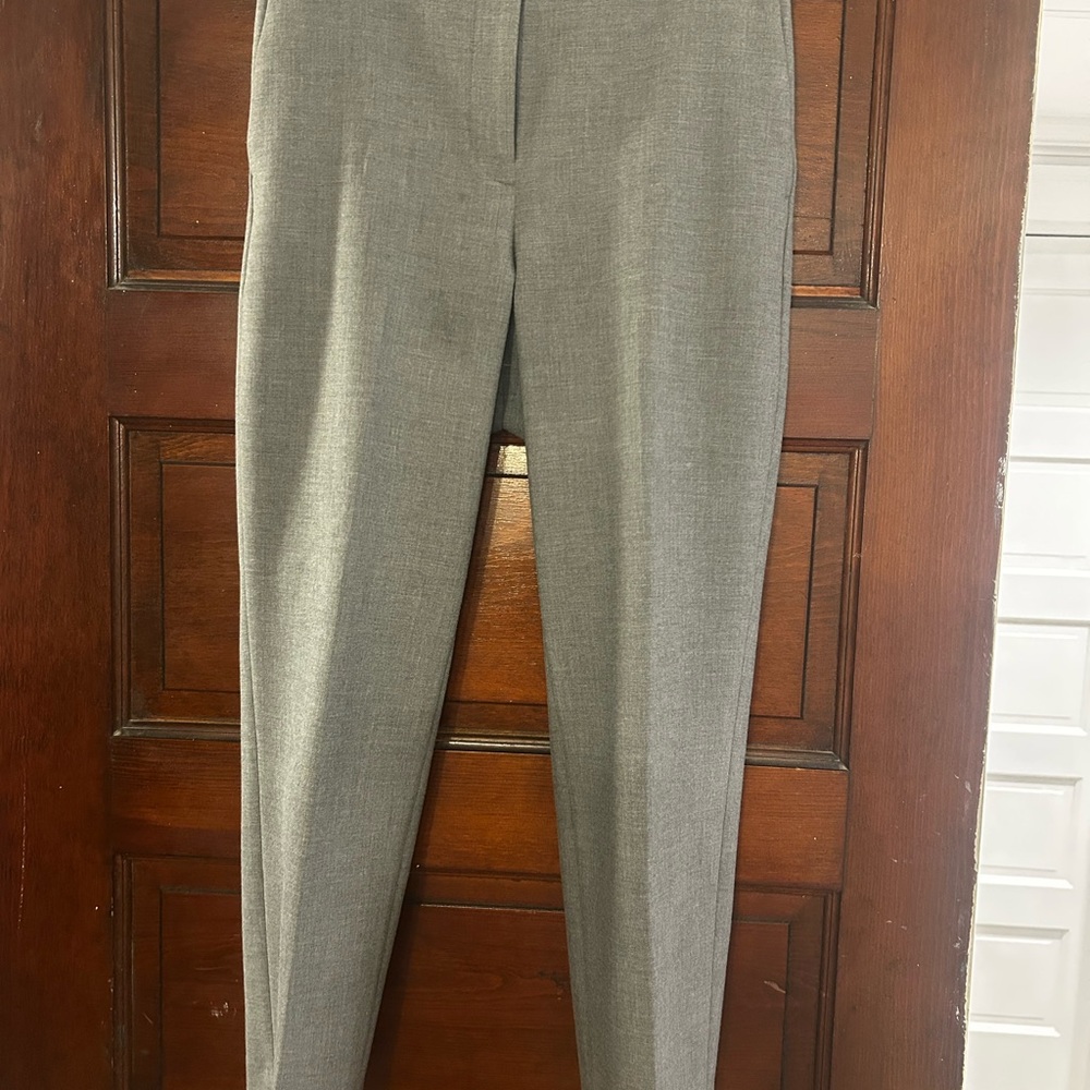 Gray Tailored Pants